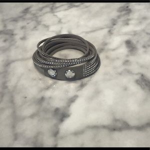 Swarovski Crystal Slake Wrap Bracelet